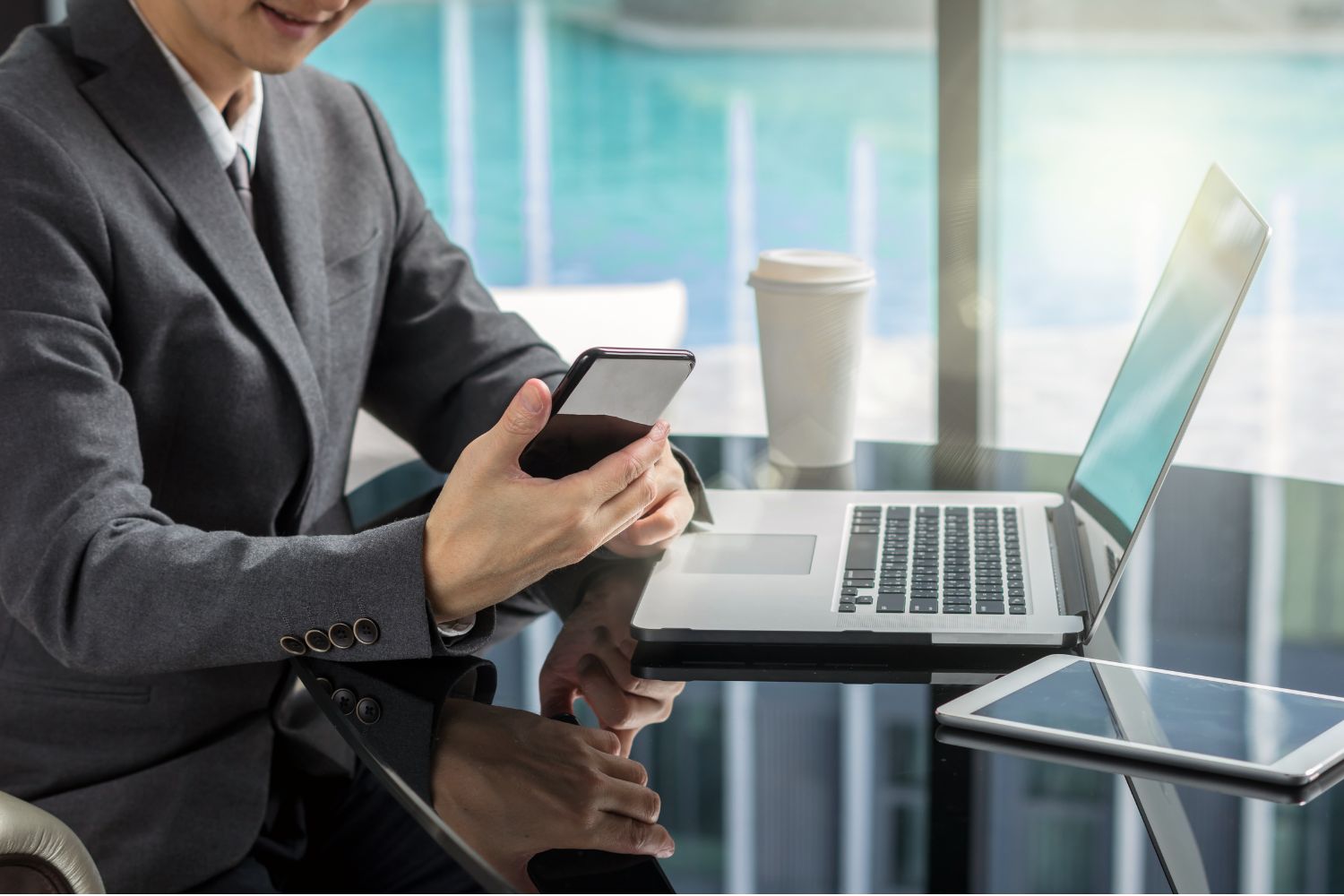 A remote device management console can automate the process of updating applications