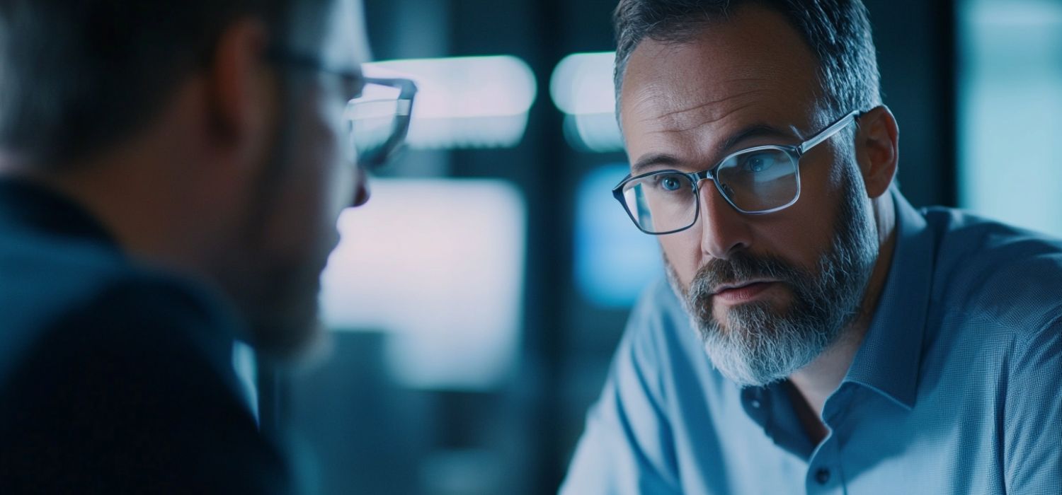 Business owner working with a reliable IT partner.